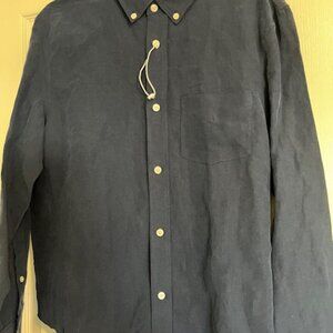 Zara button down long sleeve shirt.